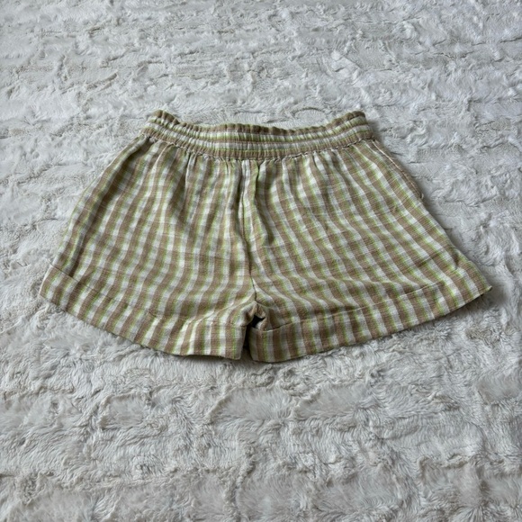 Urban Outfitters Women's Size Small Multicolor Plaid Mya Pull On Shorts - Picture 5 of 5